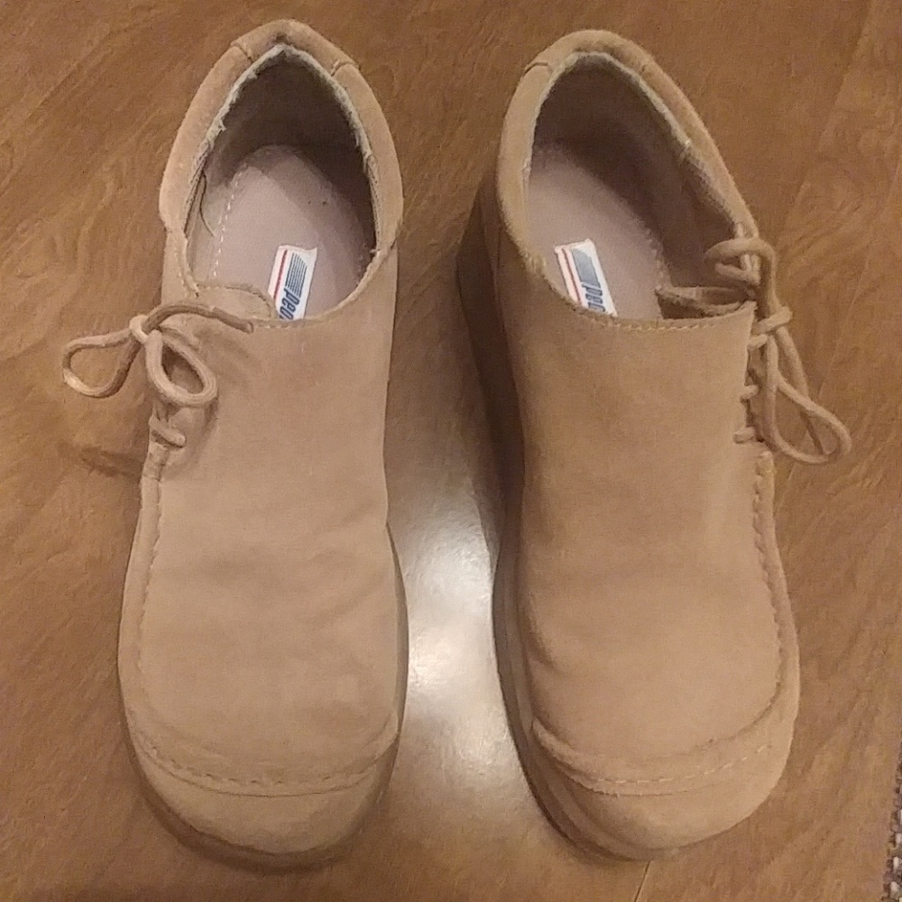 People Movers Brown Leather Hush Puppy Career Shoe